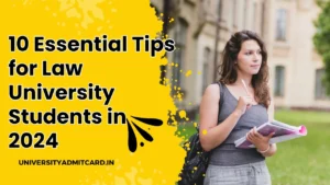 10 Essential Tips for Law University Students in 2024